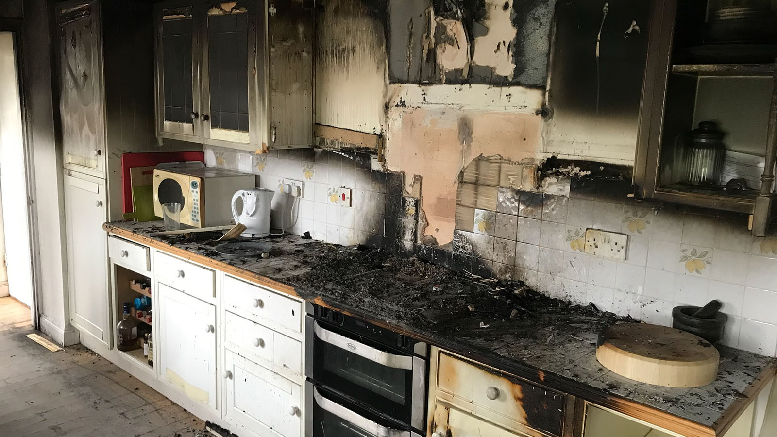 fire damage restoration